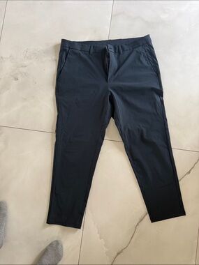 CRZ yoga Men's Slim Fit Black Pants